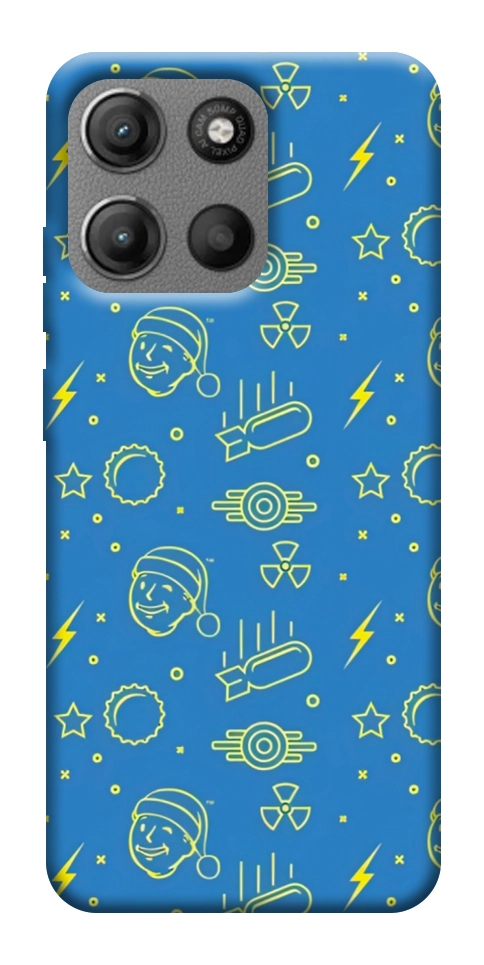 Чехол Fallout pattern для Motorola Moto G15 Power