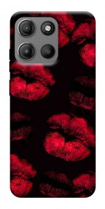 Чехол Kisses on black для Motorola Moto G15 Power