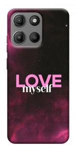 Чехол Love myself для Motorola Moto G15 Power