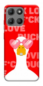 Чехол Lovely duck для Motorola Moto G15 Power