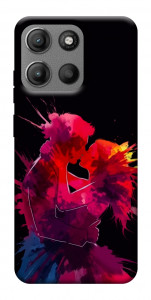Чехол Abstract couple для Motorola Moto G15 Power