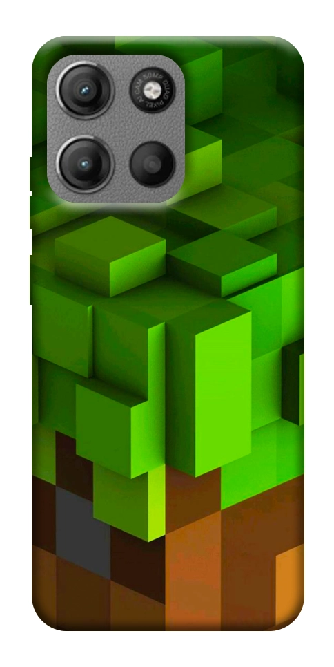 Чехол Grass block для Motorola Moto G15 Power