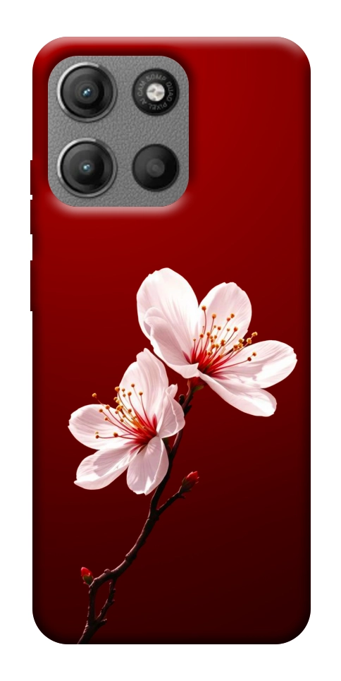 Чехол Sakura red для Motorola Moto G15 Power