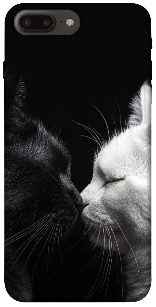 Чехол Black and white cats для iPhone 7 Plus