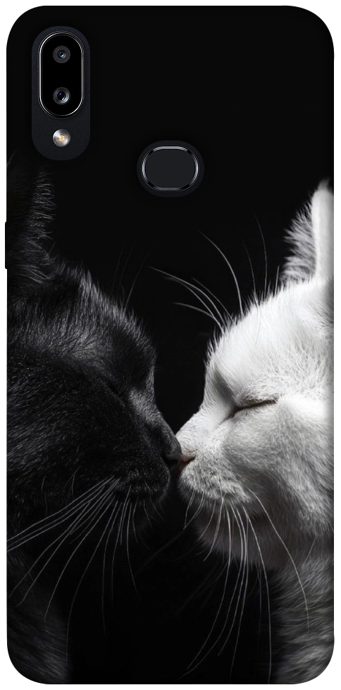 Чехол Black and white cats для Galaxy A10s (2019)