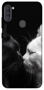 Чохол Black and white cats для Galaxy A11 (2020)