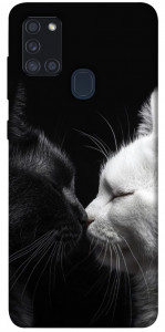 Чохол Black and white cats для Galaxy A21s (2020)