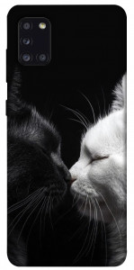 Чехол Black and white cats для Galaxy A31 (2020)
