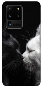 Чохол Black and white cats для Galaxy S20 Ultra (2020)