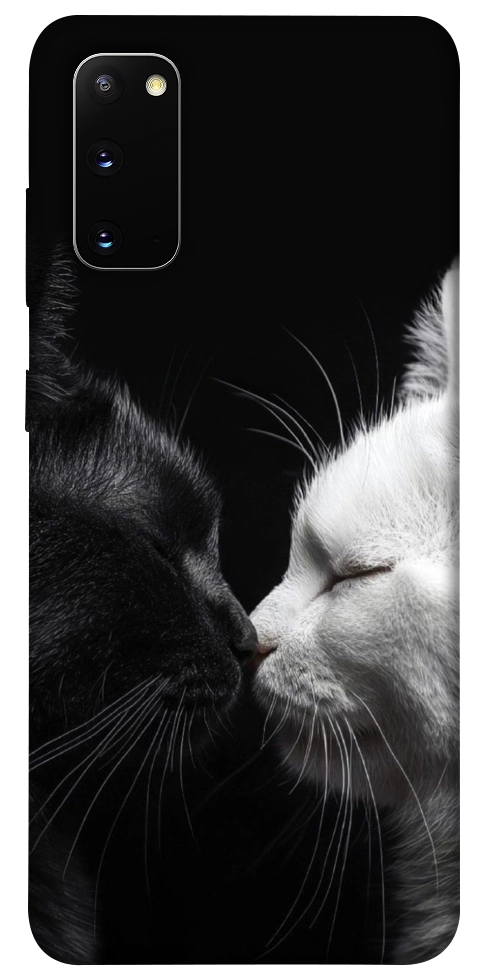 Чохол Black and white cats для Galaxy S20 (2020)