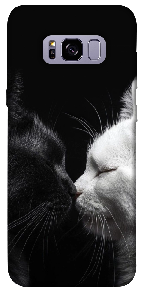 Чехол Black and white cats для Galaxy S8+