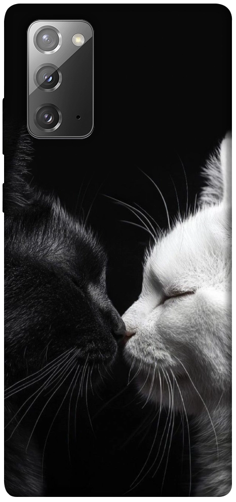 Чохол Black and white cats для Galaxy Note 20