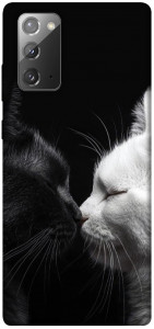 Чохол Black and white cats для Galaxy Note 20