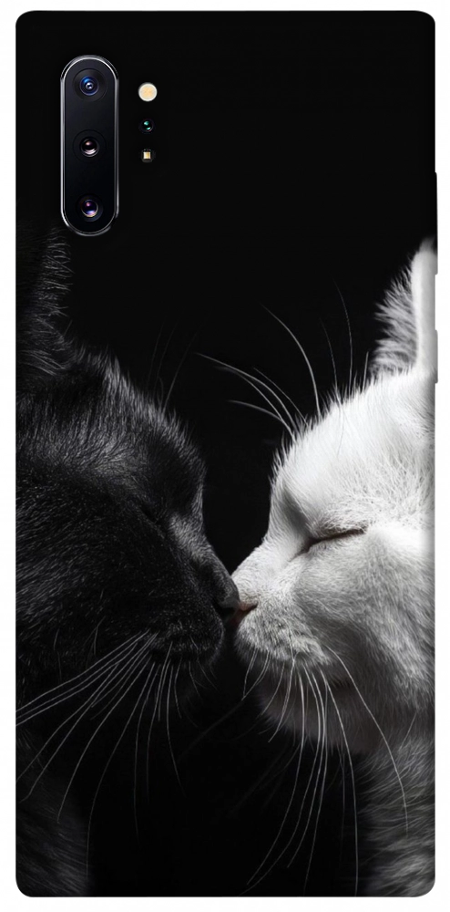 Чохол Black and white cats для Galaxy Note 10+ (2019)
