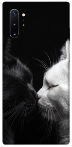Чехол Black and white cats для Galaxy Note 10+ (2019)