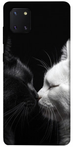 Чехол Black and white cats для Galaxy Note 10 Lite (2020)