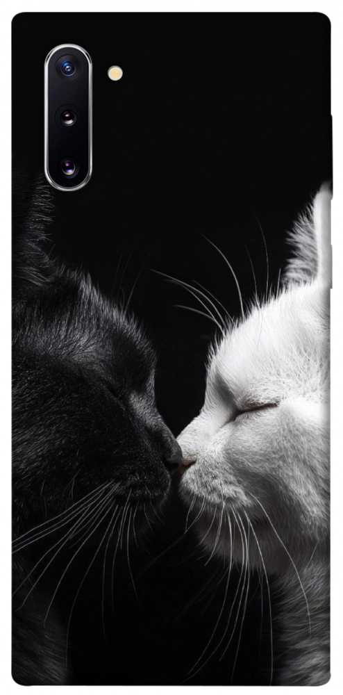 Чехол Black and white cats для Galaxy Note 10 (2019)