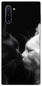 Чохол Black and white cats для Galaxy Note 10 (2019)