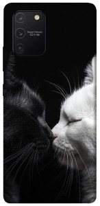 Чохол Black and white cats для Galaxy S10 Lite (2020)