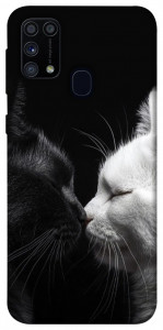 Чехол Black and white cats для Galaxy M31 (2020)