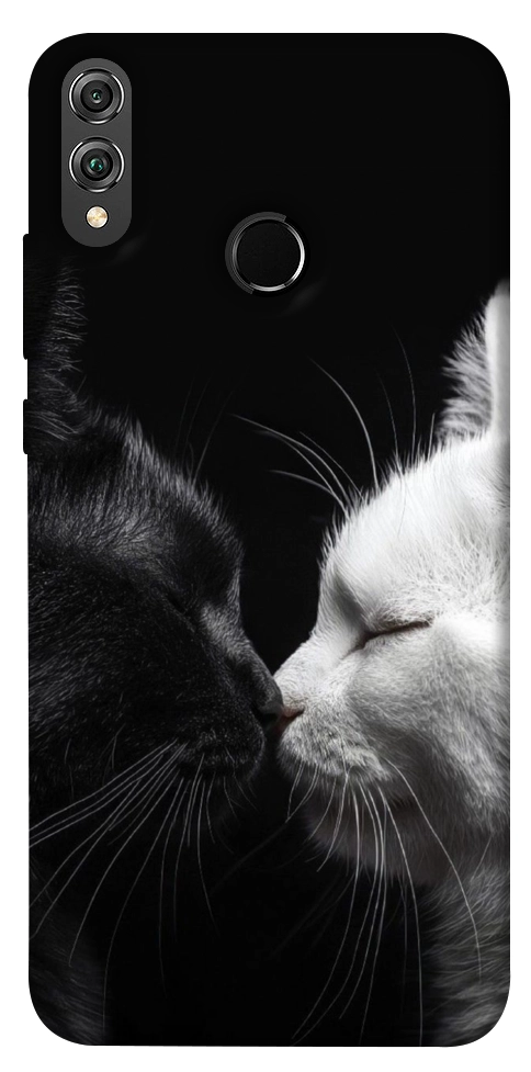 Чехол Black and white cats для Huawei Honor 8X