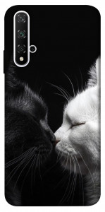 Чехол Black and white cats для Huawei Nova 5T