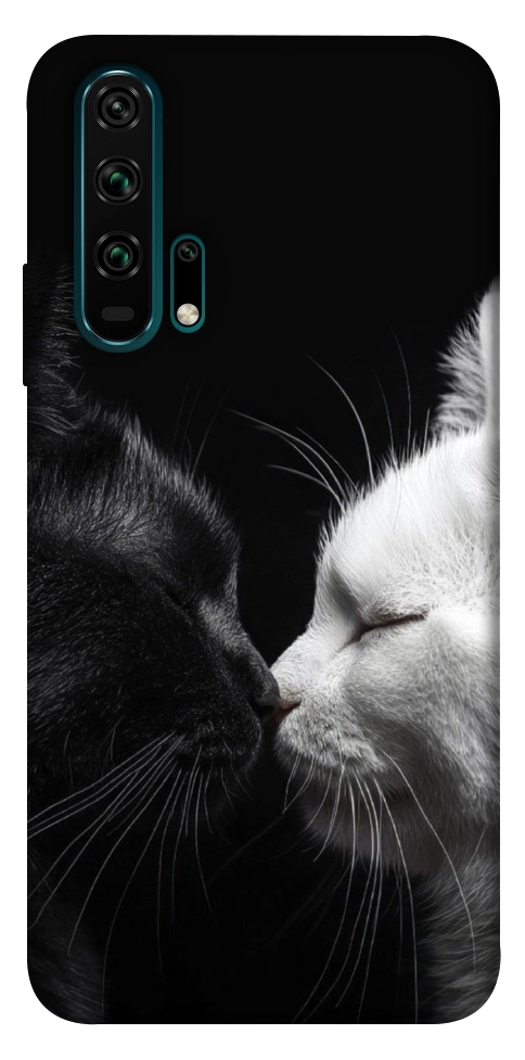 Чохол Black and white cats для Huawei Honor 20 Pro