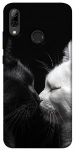 Чехол Black and white cats для Huawei P Smart (2019)