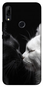 Чохол Black and white cats для Huawei P Smart Z