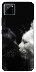 Чехол Black and white cats для Realme C11
