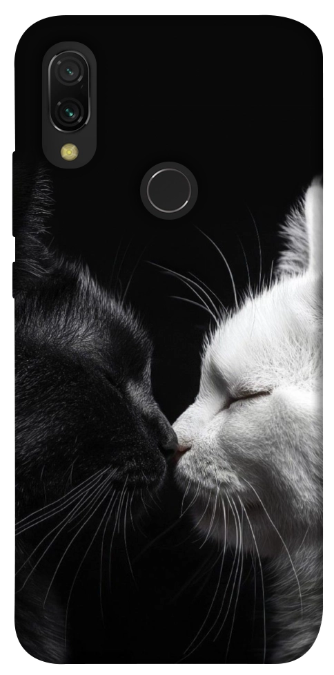 Чехол Black and white cats для Xiaomi Redmi 7