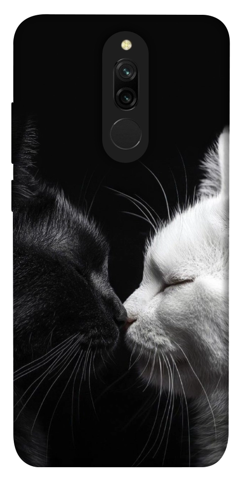 Чехол Black and white cats для Xiaomi Redmi 8