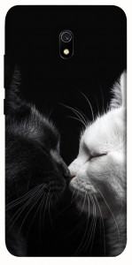 Чехол Black and white cats для Xiaomi Redmi 8a