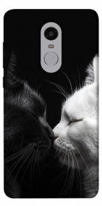 Чохол Black and white cats для Xiaomi Redmi Note 4X