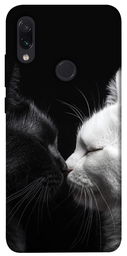 Чехол Black and white cats для Xiaomi Redmi Note 7