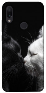 Чехол Black and white cats для Xiaomi Redmi Note 7