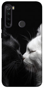 Чохол Black and white cats для Xiaomi Redmi Note 8T