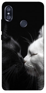 Чохол Black and white cats для Xiaomi Redmi Note 5 (DC)