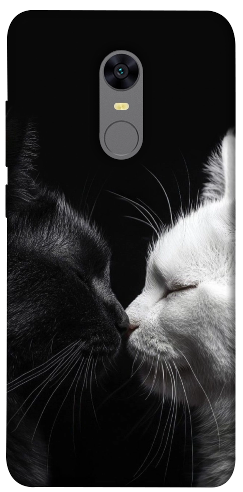 Чехол Black and white cats для Xiaomi Redmi Note 5 (Single Camera)