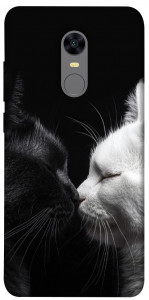 Чехол Black and white cats для Xiaomi Redmi Note 5 (Single Camera)