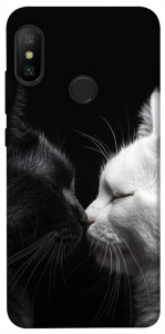 Чохол Black and white cats для Xiaomi Redmi 6 Pro
