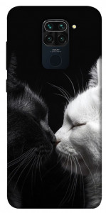 Чехол Black and white cats для Xiaomi Redmi Note 9
