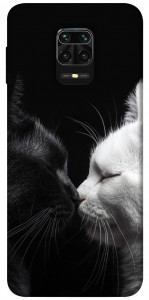 Чохол Black and white cats для Xiaomi Redmi Note 9 Pro