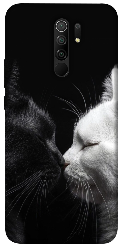 Чехол Black and white cats для Xiaomi Redmi 9