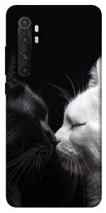 Чохол Black and white cats для Xiaomi Mi Note 10 Lite