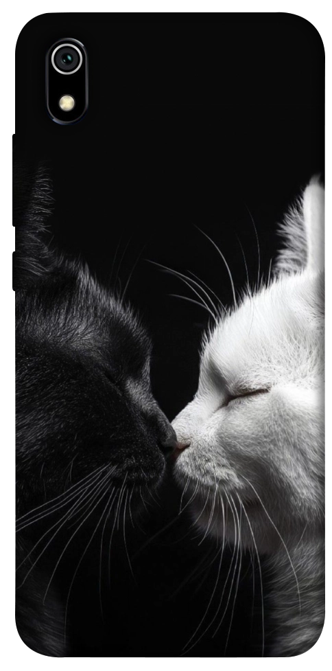 Чохол Black and white cats для Xiaomi Redmi 7A