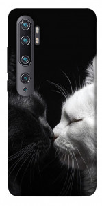 Чехол Black and white cats для Xiaomi Mi Note 10