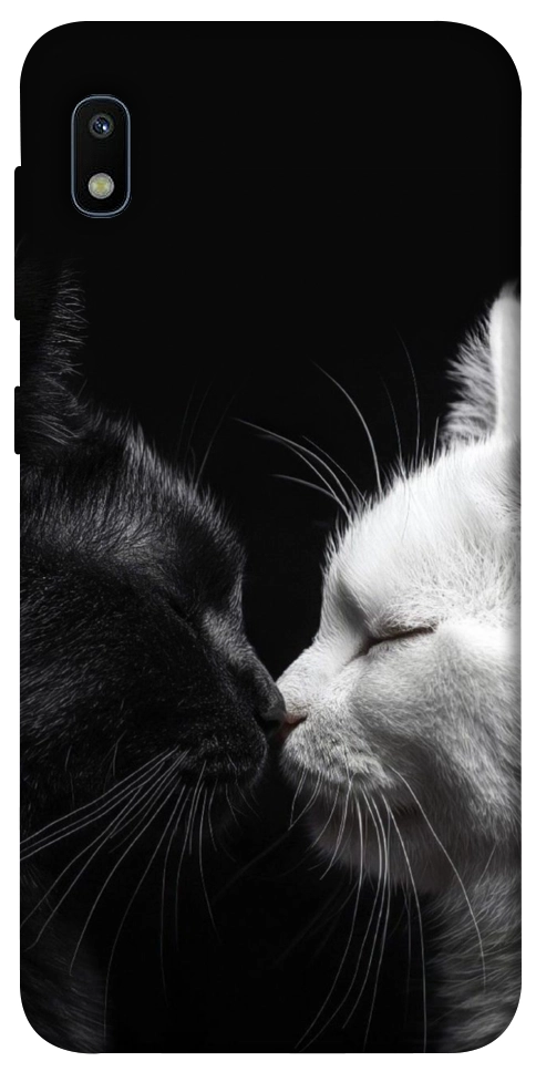 Чехол Black and white cats для Galaxy A10 (A105F)
