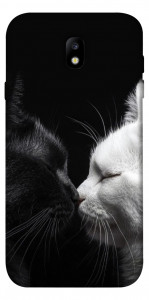 Чохол Black and white cats для Galaxy J7 (2017)