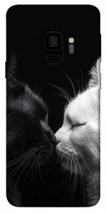 Чехол Black and white cats для Galaxy S9